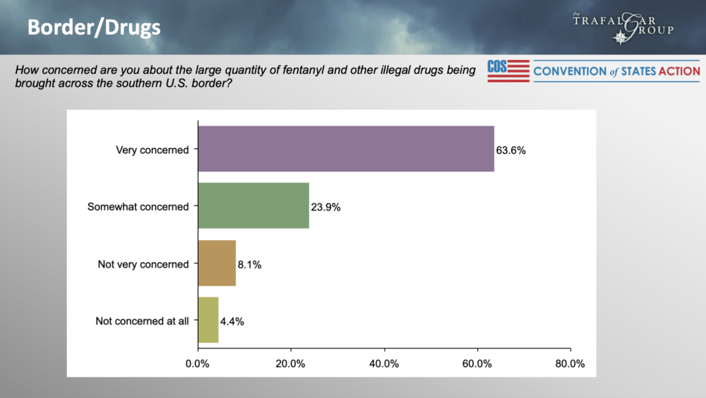 National Survey – Border/Drugs Issue, April 2023